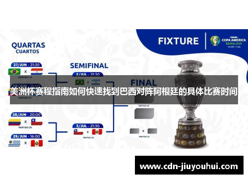 美洲杯赛程指南如何快速找到巴西对阵阿根廷的具体比赛时间